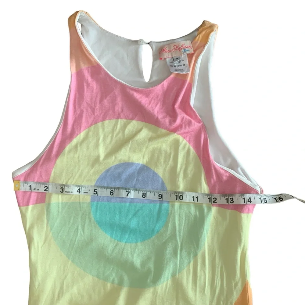 Mara Hoffman Modal Midi Dress Electrolight Pastel in Medium - Picture 5 of 6